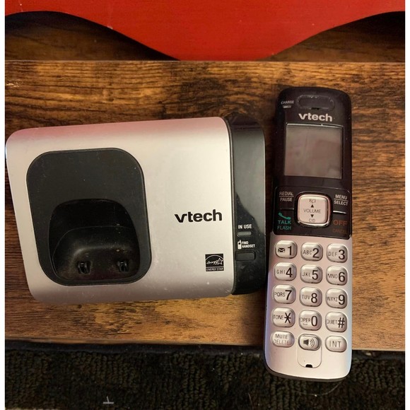 NEW in box VTech CS6719 1.9 GHz Cordless Phone System w Caller ID DECT 6.0 WORKS - Picture 2 of 3